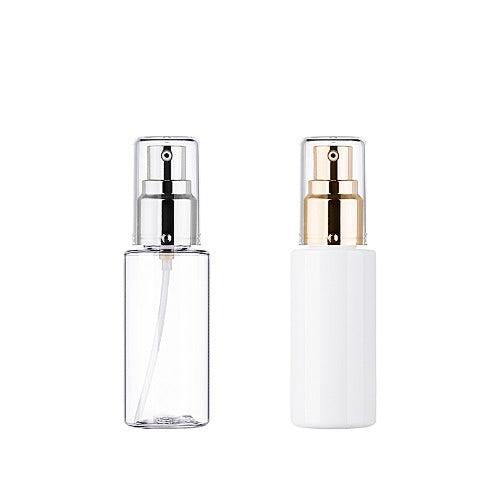 L) フルメタルドロップポンプ C60ml_PET - YOKIプラザ - 化粧品容器