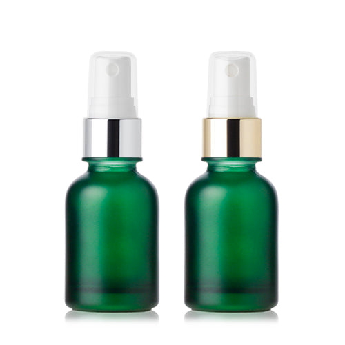 L) 金冠・銀冠ガラススプレー(緑) CW30ml - YOKIプラザ - 化粧品容器