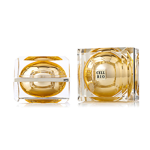 L) アクリルクリームジャー(角型ゴールド) 50g - YOKIプラザ - 化粧品容器