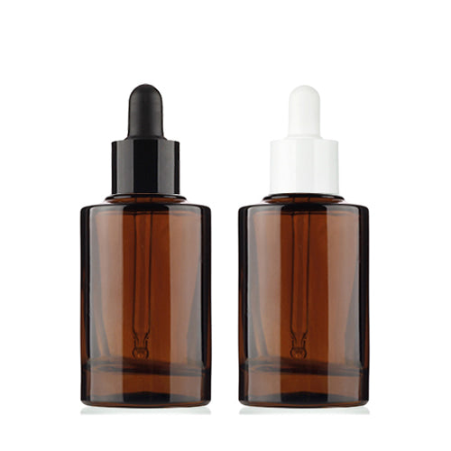 L) ガラススポイトボトル(茶色) CH50ml - YOKIプラザ - 化粧品容器
