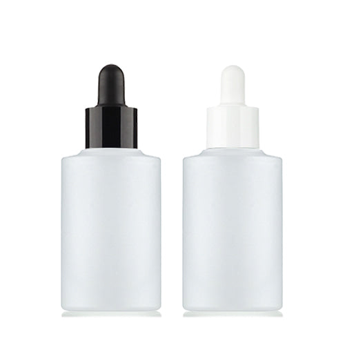 L) ガラススポイトボトル(半透明パール) CH50ml - YOKIプラザ - 化粧品容器