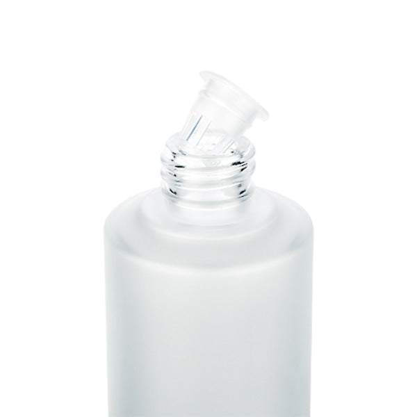L) 金冠・銀冠ガラススポイトボトル(半透明マット) CH50ml - YOKIプラザ - 化粧品容器