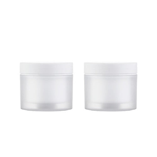 L) クリームジャー(中蓋付・半透明-C) DE-C50g_PP - YOKIプラザ - 化粧品容器