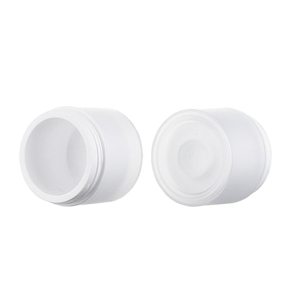 L) クリームジャー(中蓋付・半透明-C) DE-C50g_PP - YOKIプラザ - 化粧品容器