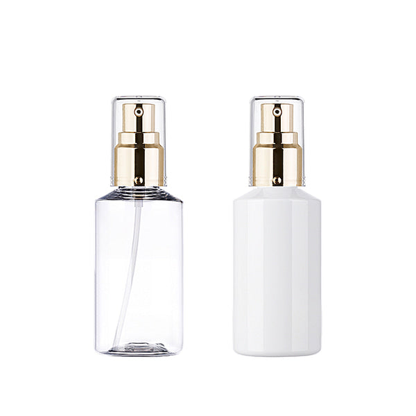 L) フルメタルドロップポンプ CA100ml_PET - YOKIプラザ - 化粧品容器