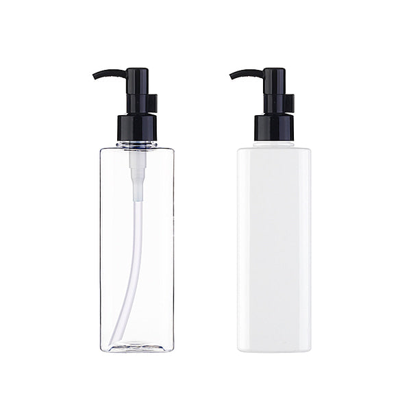 L) オイル用ドロップポンプ(角型) S300ml_PET - YOKIプラザ - 化粧品容器