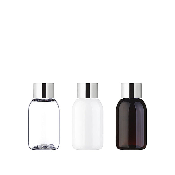L) 金冠・銀冠スクリューキャップボトル CD50ml_PET - YOKIプラザ - 化粧品容器