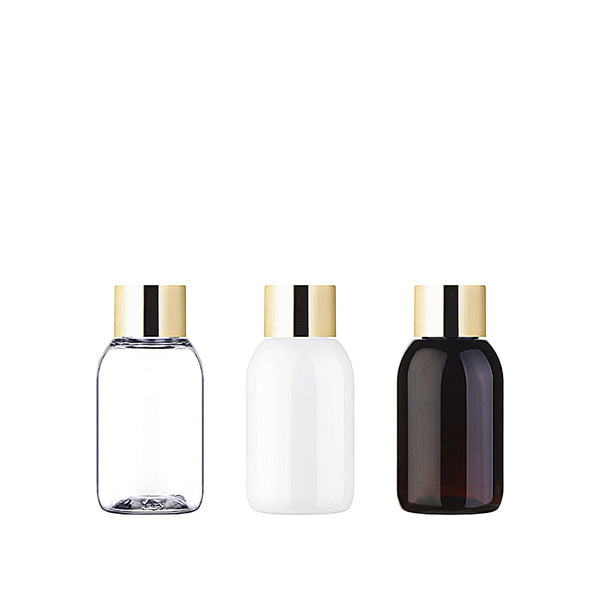 L) 金冠・銀冠スクリューキャップボトル CD50ml_PET - YOKIプラザ - 化粧品容器