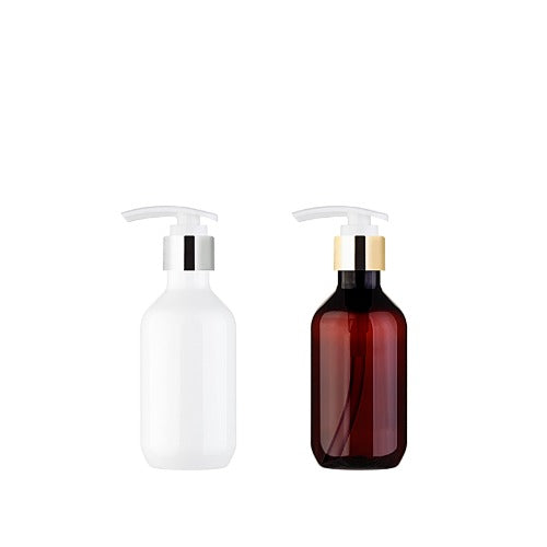 L) 金冠・銀冠ポンプボトル CAS150ml_PET - YOKIプラザ - 化粧品容器