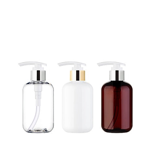 L) 金冠・銀冠ポンプボトル CO200ml_PET - YOKIプラザ - 化粧品容器