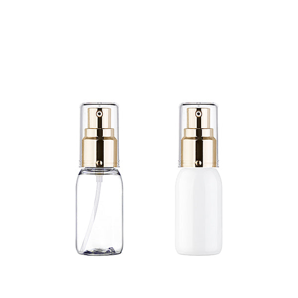 L) フルメタルドロップポンプ CDL40ml_PET - YOKIプラザ - 化粧品容器