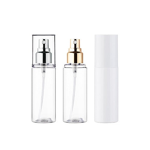 L) オーバーキャップフルメタルキャップミストスプレー OC80ml_PET - YOKIプラザ - 化粧品容器