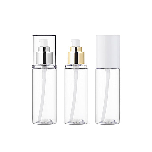 L) オーバーキャップ金冠・銀冠オイル用ドロップポンプ OC80ml_PET - YOKIプラザ - 化粧品容器