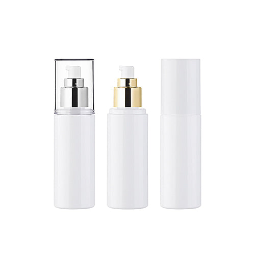 L) オーバーキャップ金冠・銀冠オイル用ドロップポンプ OC80ml_PET - YOKIプラザ - 化粧品容器