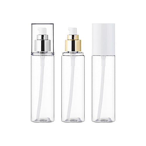 L) オーバーキャップ金冠・銀冠オイル用ドロップポンプ OC100ml_PET - YOKIプラザ - 化粧品容器