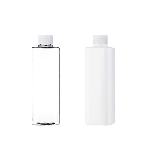 L) スクリューキャップボトル(角型) S500ml_PET - YOKIプラザ - 化粧品容器