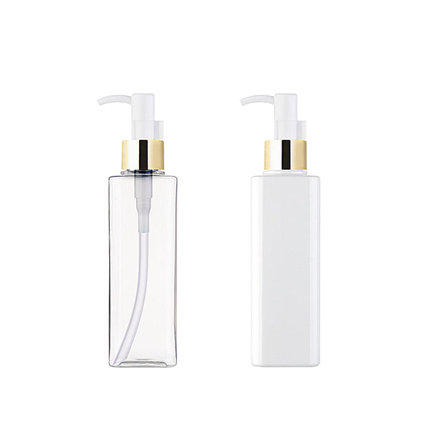 L) 金冠・銀冠オイル用ドロップポンプ(角型) S200ml_PET - YOKIプラザ - 化粧品容器