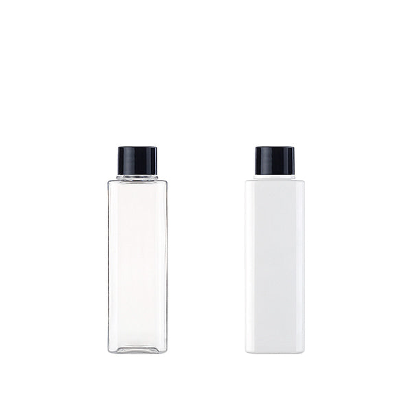L) スクリューキャップボトル(角型) S150ml_PET - YOKIプラザ - 化粧品容器