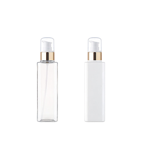L) 金冠・銀冠ワンドロップポンプ(角型) S150ml_PET - YOKIプラザ - 化粧品容器