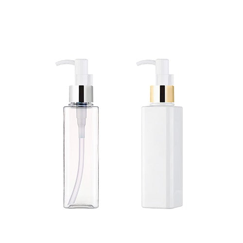 L) 金冠・銀冠オイル用ドロップポンプ(角型) S150ml_PET - YOKIプラザ - 化粧品容器