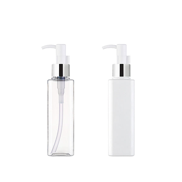 L) 金冠・銀冠オイル用ドロップポンプ(角型) S150ml_PET - YOKIプラザ - 化粧品容器