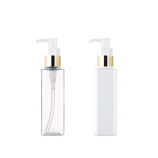 L) 金冠・銀冠オイル用ドロップポンプ(角型) S150ml_PET - YOKIプラザ - 化粧品容器