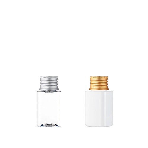L) アルミスクリューキャップボトル(角型) S30ml_PET - YOKIプラザ - 化粧品容器