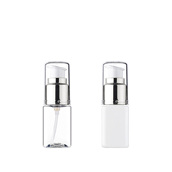 L) 金冠・銀冠ワンドロップポンプ(角型) S30ml_PET - YOKIプラザ - 化粧品容器