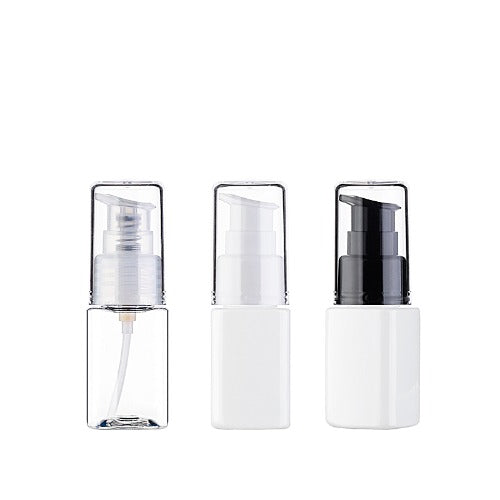 L) オーバーキャップワンドロップポンプ(角型) S30ml_PET - YOKIプラザ - 化粧品容器