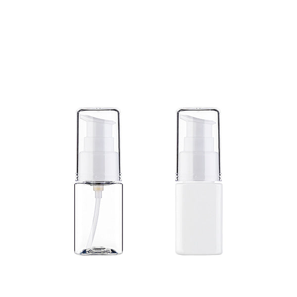 L) オーバーキャップワンドロップポンプ(角型) S30ml_PET - YOKIプラザ - 化粧品容器