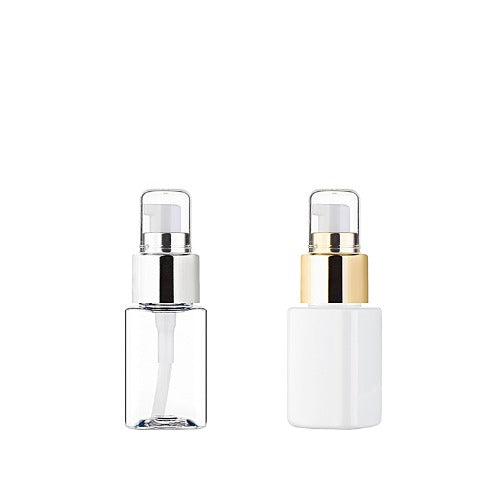 L) 金冠・銀冠オイル用ドロップポンプ(角型) S30ml_PET - YOKIプラザ - 化粧品容器