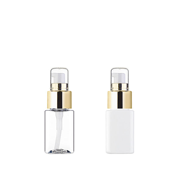 L) 金冠・銀冠オイル用ドロップポンプ(角型) S30ml_PET - YOKIプラザ - 化粧品容器