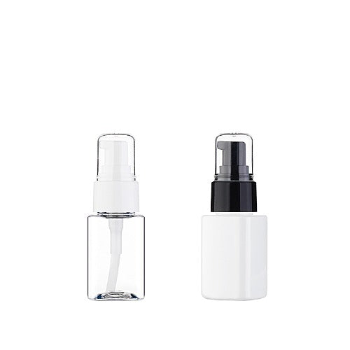 L) オイル用ドロップポンプ(角型) S30ml_PET - YOKIプラザ - 化粧品容器