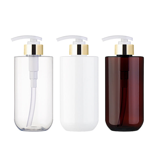 L) 金冠・銀冠ポンプボトル CU500ml_PET - YOKIプラザ - 化粧品容器