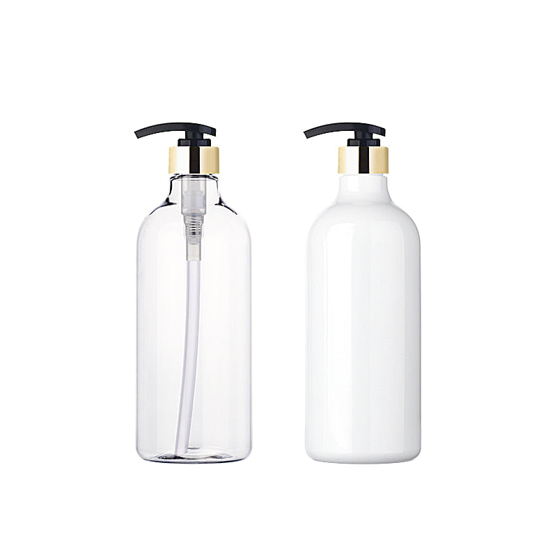 L) 金冠・銀冠ポンプボトル(黒ポンプ) CW1000ml_PET - YOKIプラザ - 化粧品容器