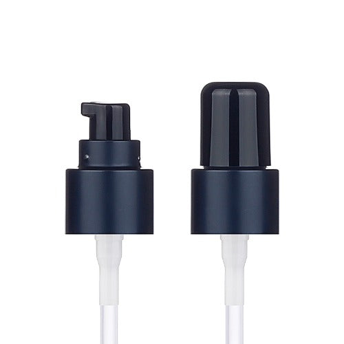 L) オイル用ポンプ(ネイビー×黒)単品 20φ - YOKIプラザ - 化粧品容器