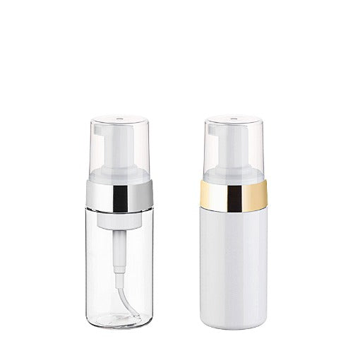 L) 泡ポンプ(金銀ライン) CL100ml_PET - YOKIプラザ - 化粧品容器