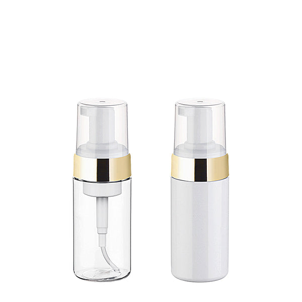 L) 泡ポンプ(金銀ライン) CL100ml_PET - YOKIプラザ - 化粧品容器