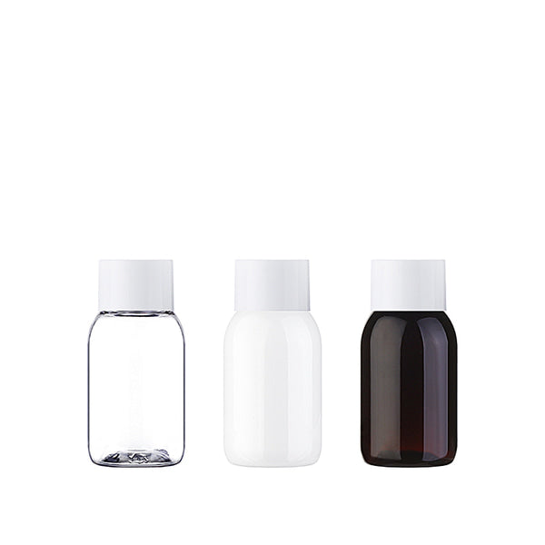 L) 中栓付スクリューキャップボトル CD50ml_PET - YOKIプラザ - 化粧品容器