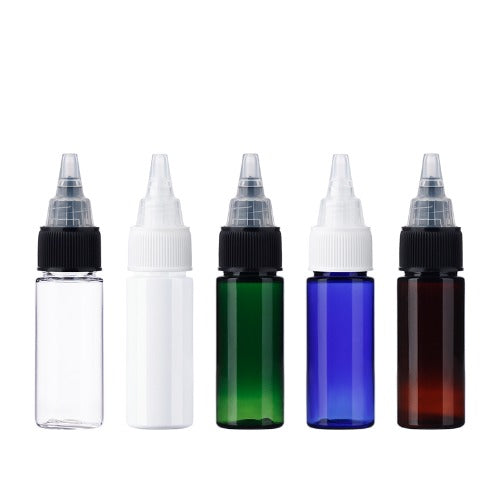 L) トンガリキャップ(蓋一体型-T) CL20ml_PET - YOKIプラザ - 化粧品容器