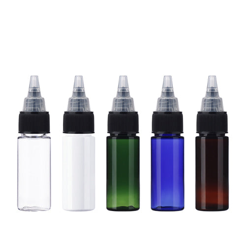 L) トンガリキャップ(蓋一体型-T) CL20ml_PET - YOKIプラザ - 化粧品容器