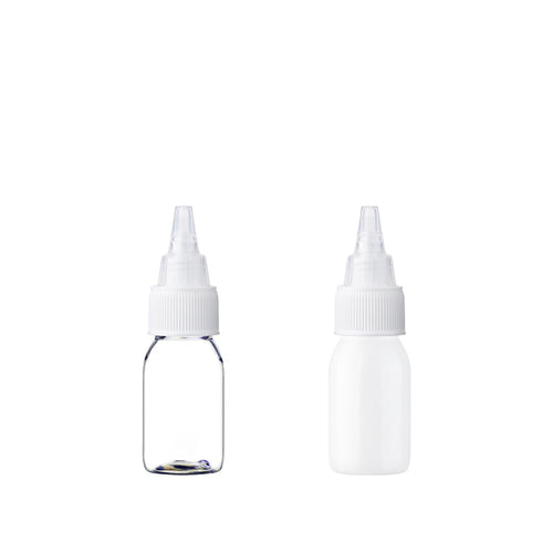 L) トンガリキャップ(蓋一体型-T) CDL20ml_PET - YOKIプラザ - 化粧品容器