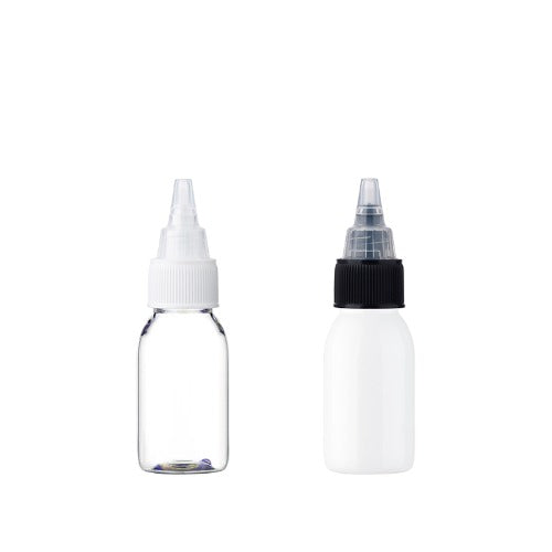 L) トンガリキャップ(蓋一体型-T) CDL30ml_PET - YOKIプラザ - 化粧品容器