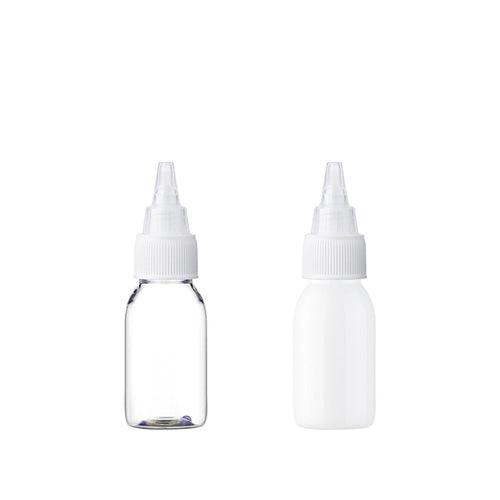 L) トンガリキャップ(蓋一体型-T) CDL30ml_PET - YOKIプラザ - 化粧品容器