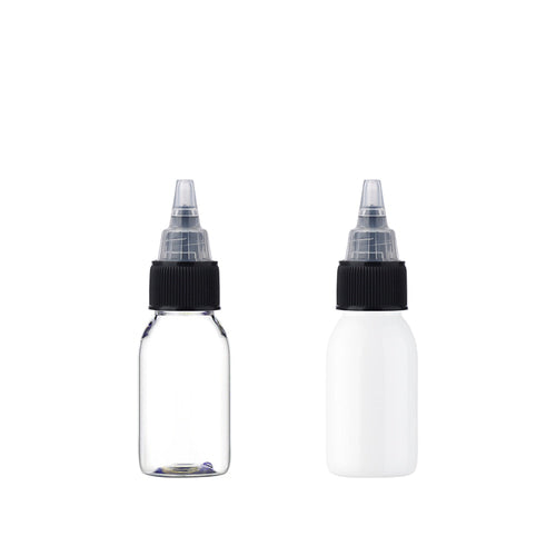 L) トンガリキャップ(蓋一体型-T) CDL30ml_PET - YOKIプラザ - 化粧品容器