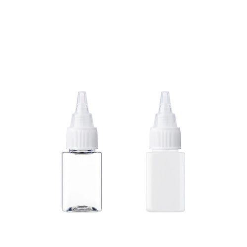 L) トンガリキャップ(蓋一体型-T・角型) S30ml_PET - YOKIプラザ - 化粧品容器