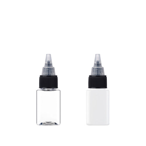 L) トンガリキャップ(蓋一体型-T・角型) S30ml_PET - YOKIプラザ - 化粧品容器