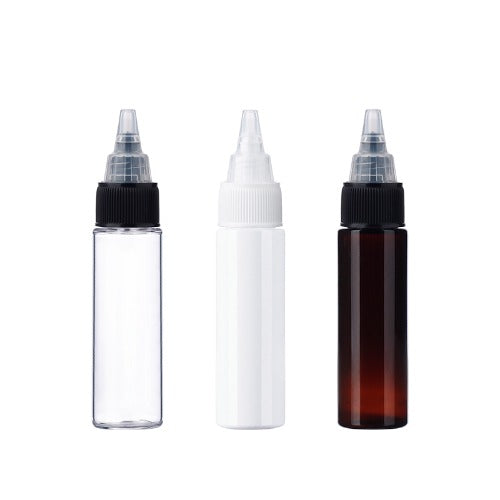 L) トンガリキャップ(蓋一体型-T) CL30ml_PET - YOKIプラザ - 化粧品容器