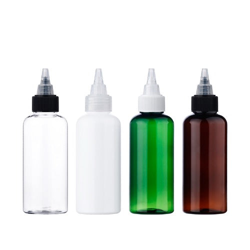 L) トンガリキャップ(蓋一体型-T) CR120ml_PET - YOKIプラザ - 化粧品容器