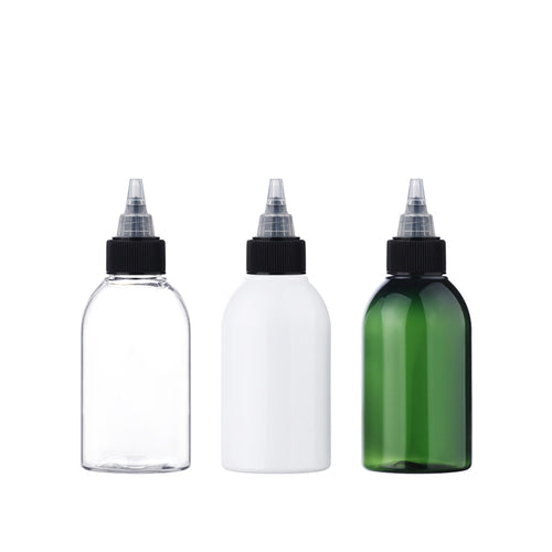 L) トンガリキャップ(蓋一体型-T) CC120ml_PET - YOKIプラザ - 化粧品容器
